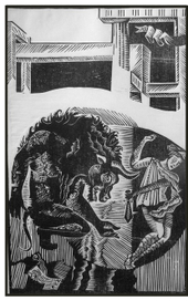 "Минотавр" иллюстрация к греческим мифам