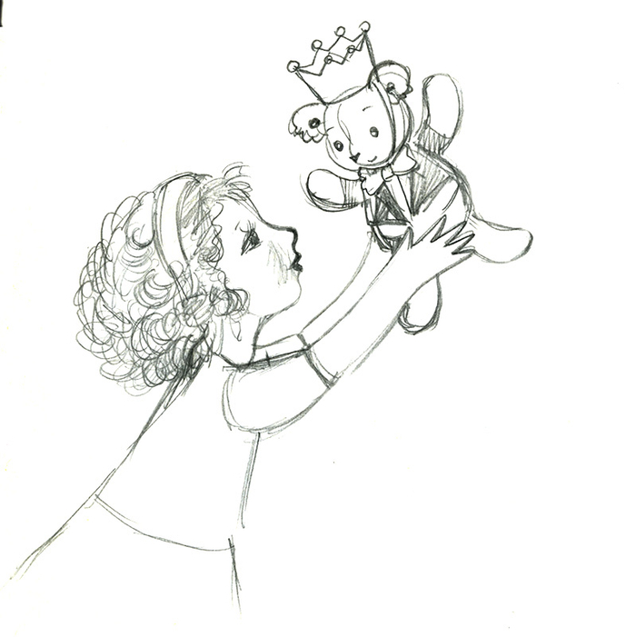 Про девочку, которая нашла своего мишку