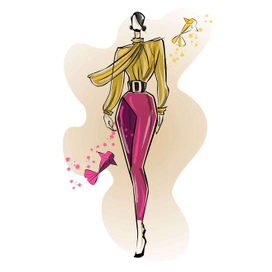 Фэшн скетч 3