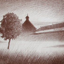 Соловки. Туман.