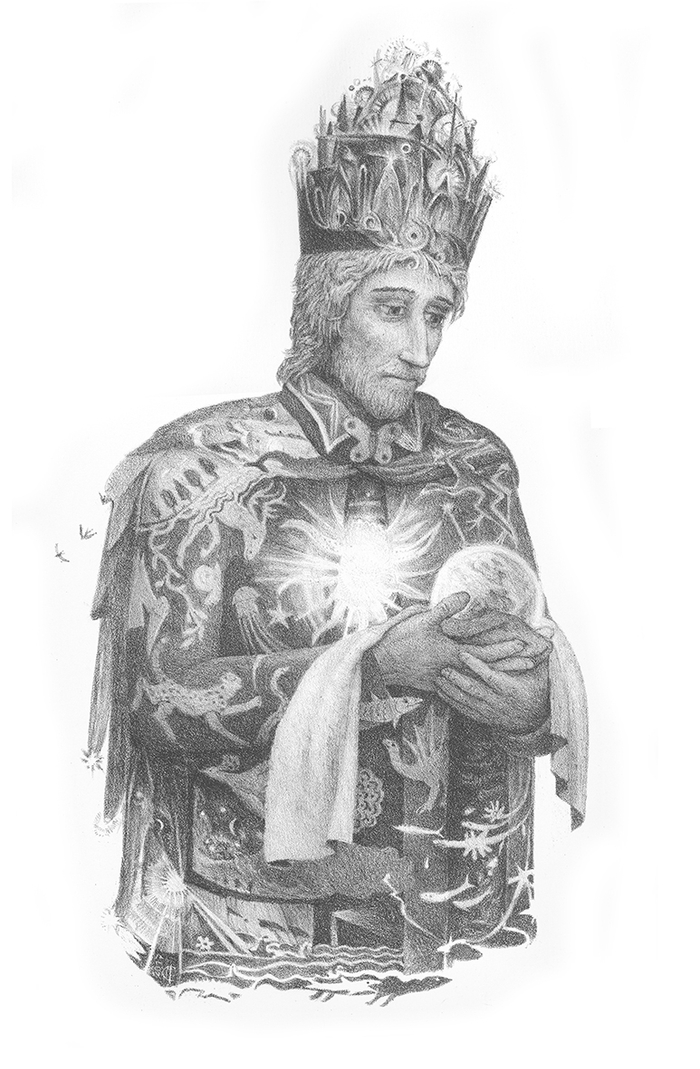 Царь-космос. 2016-17. Литография