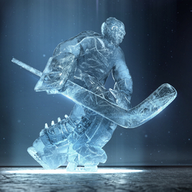 Ice goalie