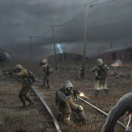 сталкер в западне фан арт