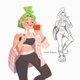 Персонаж девушка