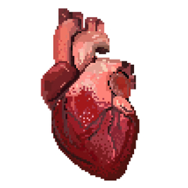 Сердце (Pixel art)
