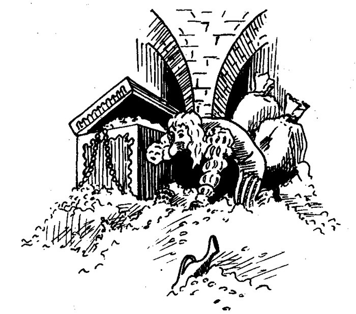 Иллюстрация к книге "Удивительные приключения Билла Грэлли"