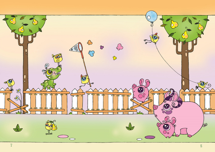 "Чудо в перьях" (silent book)