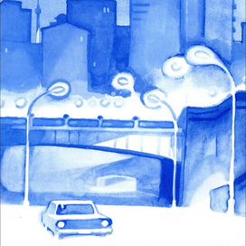 К распашному титулу "Ночное такси" - "Детгиз"