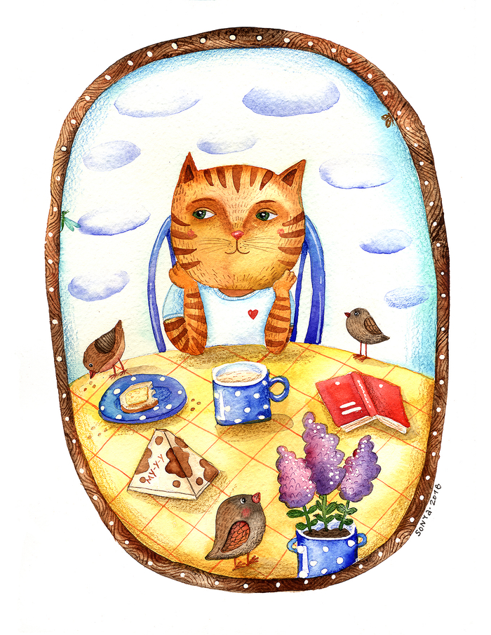 Размышления над кружкой молока