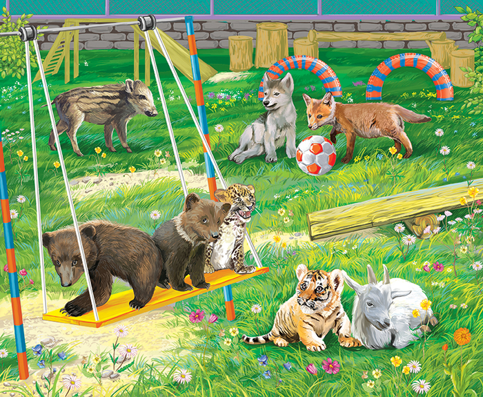 Иллюстрация к пазлам