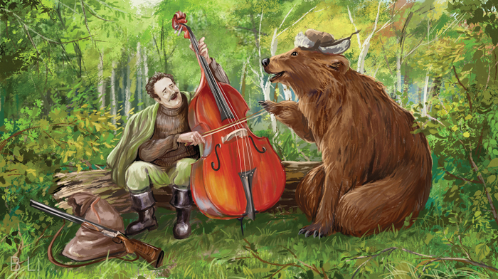 иллюстрация для книги “Секреты старого кедра” Кузнецовой Светланы 