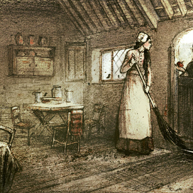 Сказки Братьев Гримм. отрава для Белоснежки