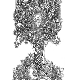 Леший... из серии славянские боги..