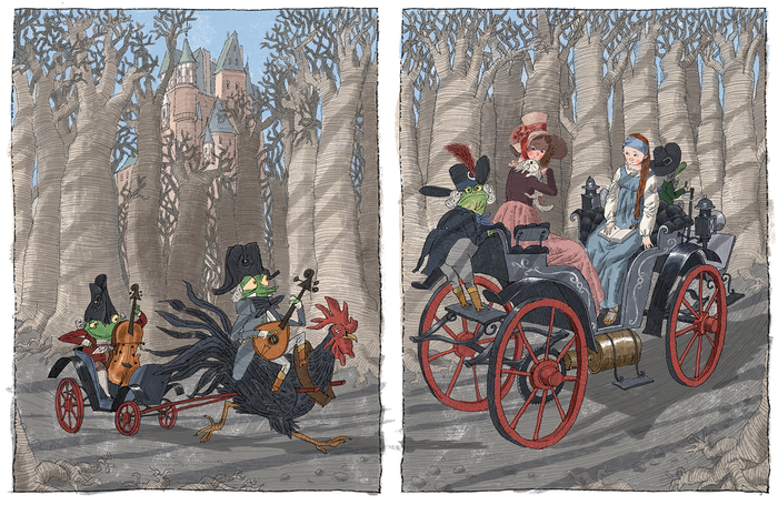 "Аленький цветочек" С. Аксаков для изд. "Лабиринт"