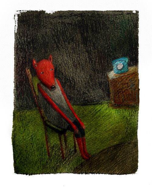 Спасённый лис