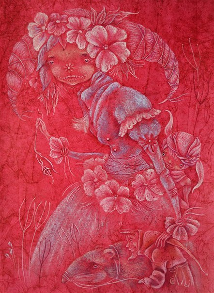 На бал! Из жизни старых кукол.