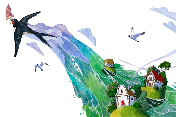 Иллюстрация к сказкам Г.Х. Андерсена