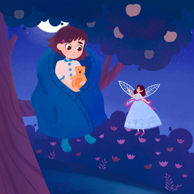 Девочка с феей