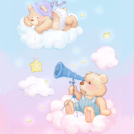 Мишка-звездочет