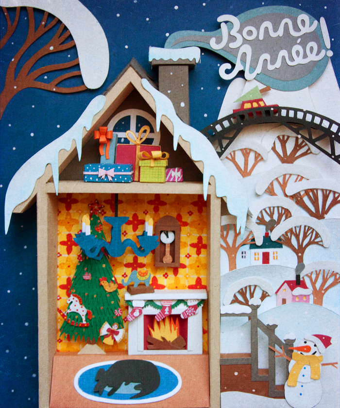 Новогодняя открытка