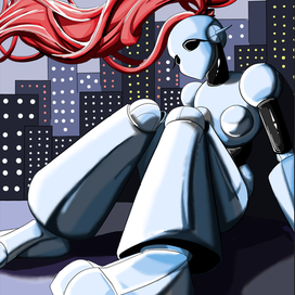 Иллюстрация персонажа для комикса