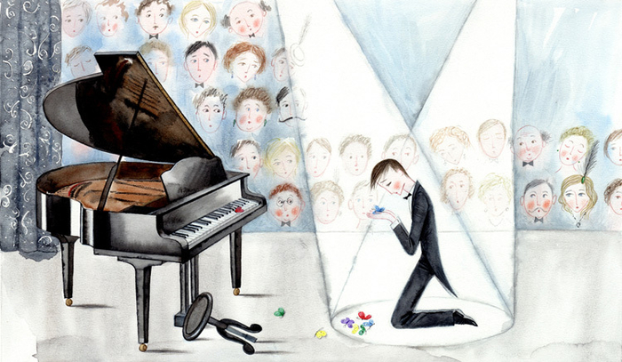 Піаніно і метелики