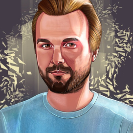 Портрет по фото в digital