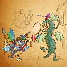 очень дикие драконы