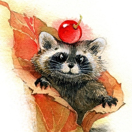 Осенний енотик