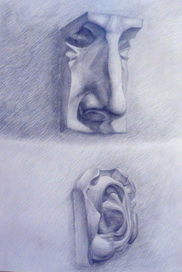 Ухо нос.. гипс