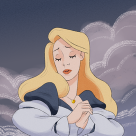 Принцесса-лебедь. Redraw кадра