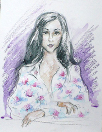 Девочка в розовой блузке