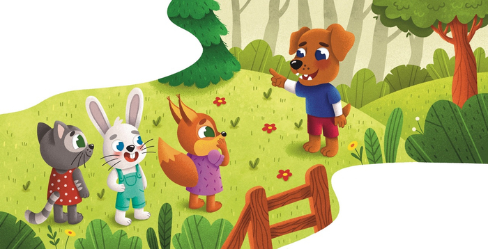 Животные в лесу