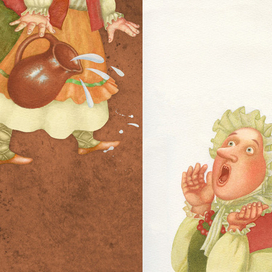 Сказка про черного и белого кота