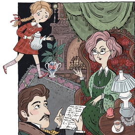 тестовая иллюстрация к детскому детективу