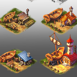 Мультяшная серия - верфь.