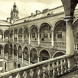 ИТАЛЬЯНСКИЙ  ДВОРИК - ЛЬВОВ