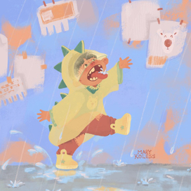 Дождливый день