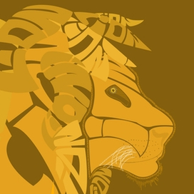 Портрет Льва из слов