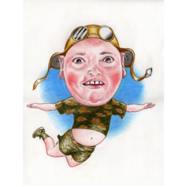 Дружеский шарж.