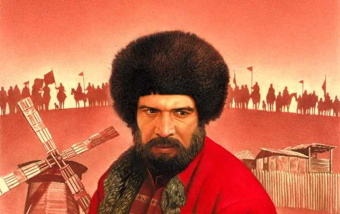 Фрагмент обложки к фильму Русский Бунт