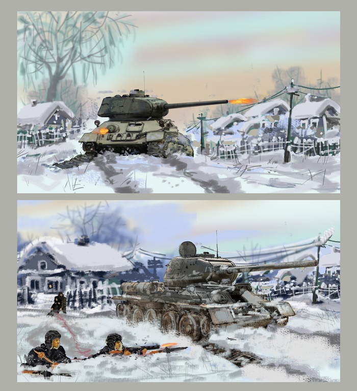 Бой в Кантемировке