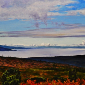 Рассвет над Большим Тамараком 