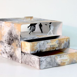 Макет книги об изучении спектакля "Ревизор"