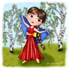 Русская красавица