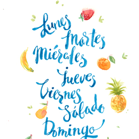 Леттеринг / каллиграфия для плаката 