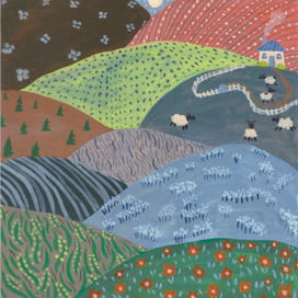 Домик в холмах