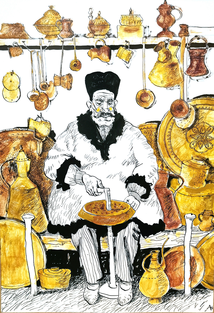 Вселенная медника.Крымский татарин