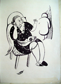 Иллюстрации к "Похороните меня за плинтусом" П. Санаева