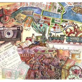 путишествие в Санкт Петербург